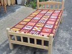 Bed with Mattress 6×3 Ft