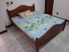 Bed with Mattress (6 X5)
