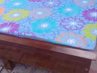 Bed with Mattress Double Layer 6ft *5ft
