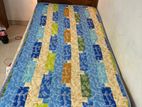 bed with mattress