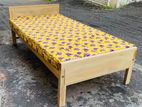 bed with mattress