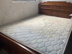 Bed with Spring Mattress