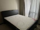 Bed with Spring Mattress