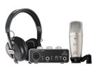 Behringer U-Phoria Studio Recording/Podcasting Bundle