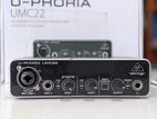 behringer U-PHORIA UMC22 Audio Interface-Japan