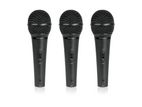 Behringer XM1800S Dynamic Vocal & Instrument Microphone (3-pack)