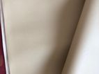 Beige Faux Leather