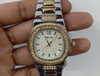 Belbi Silver and Gold Colour Hand Watch