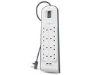 Belkin 8-Outlet Surge Protector with 2M Cord + 2 USB