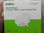 Belkin Boost Charge USB-C 20W MFi Certified Wall Adapter