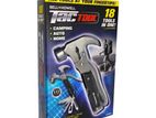 Bell + Howell TAC TOOL Stainless Steel 18-in-1 Multitool