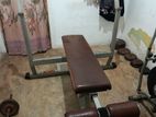 Bench with Weights Plate