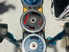 Bench, Bar, Weight Plates