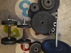 Bench with 134kg weights