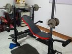 Bench with Lat Pull Down Machine
