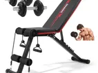 Bench with Weight Set