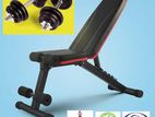Bench with Weight Set New