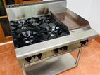 Berjaya Combination Open Burner Griddle