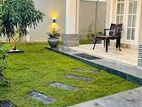 Bermuda Grass Interlock Paving Design Landscaping