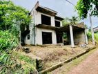 (BH84) Half Built Two Storey House for Sale in Ja-Ela