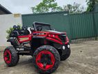 Big Red 2-Seater Kids Ride-On Car