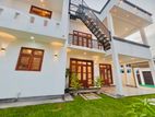 Big Roof Top with Super Luxury Box Type House for Sale Negombo Welihena