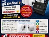 Bill Printer Roll & Barcode Sticker