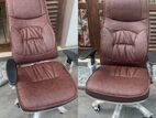 Bk Adjustable Brown Office Chairs