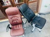 BK Adjustable Hi-Bk Leather Office Chairs