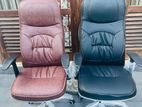 BK Adjustable Leather Office Chairs