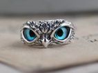 Owl Face Ring