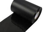 Black 110mm x 300m Wax Ribbon