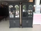 Black 2 Door Cupboard