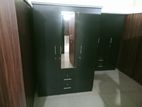 Black 3 Door Cupboard