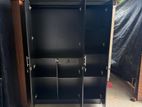 Black 3 Door Melamine Wardrobes