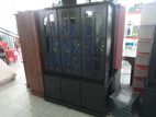 Black 3 Door OC Cupboard