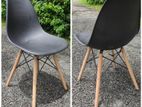 Black ABC Office Dining Chair