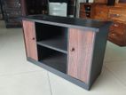 Black and Brown Colour TV Stand Melamine