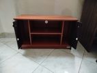 Black and Brown Colour TV Stand Melamine