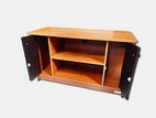 Black and Brown Colour TV Stand Melamine