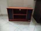 Black and Brown Colour TV Stand Melamine