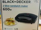 Black & Decker 2 Slice Sandwich Maker (TS1000)
