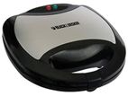 Black And Decker 3 in 1 Grill With Waffle Maker 750W – (TS2090)