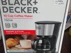Black & Decker Coffee Maker 10 cup (DCM750S-B5)