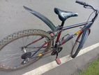 Black With Red Bicycle