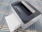Black and white HP Laser 1008w Wireless Printer (Very )