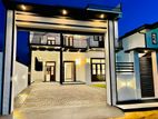 Black & White Theme Luxury Upstairs Completed House For Sale In Negombo