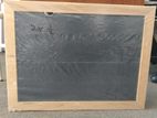 Black Board Wooden Frame