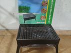 Black Cast Iron Charcoal BBQ Barbeque Grill