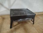 Black Cast Iron Charcoal BBQ Barbeque Grill..